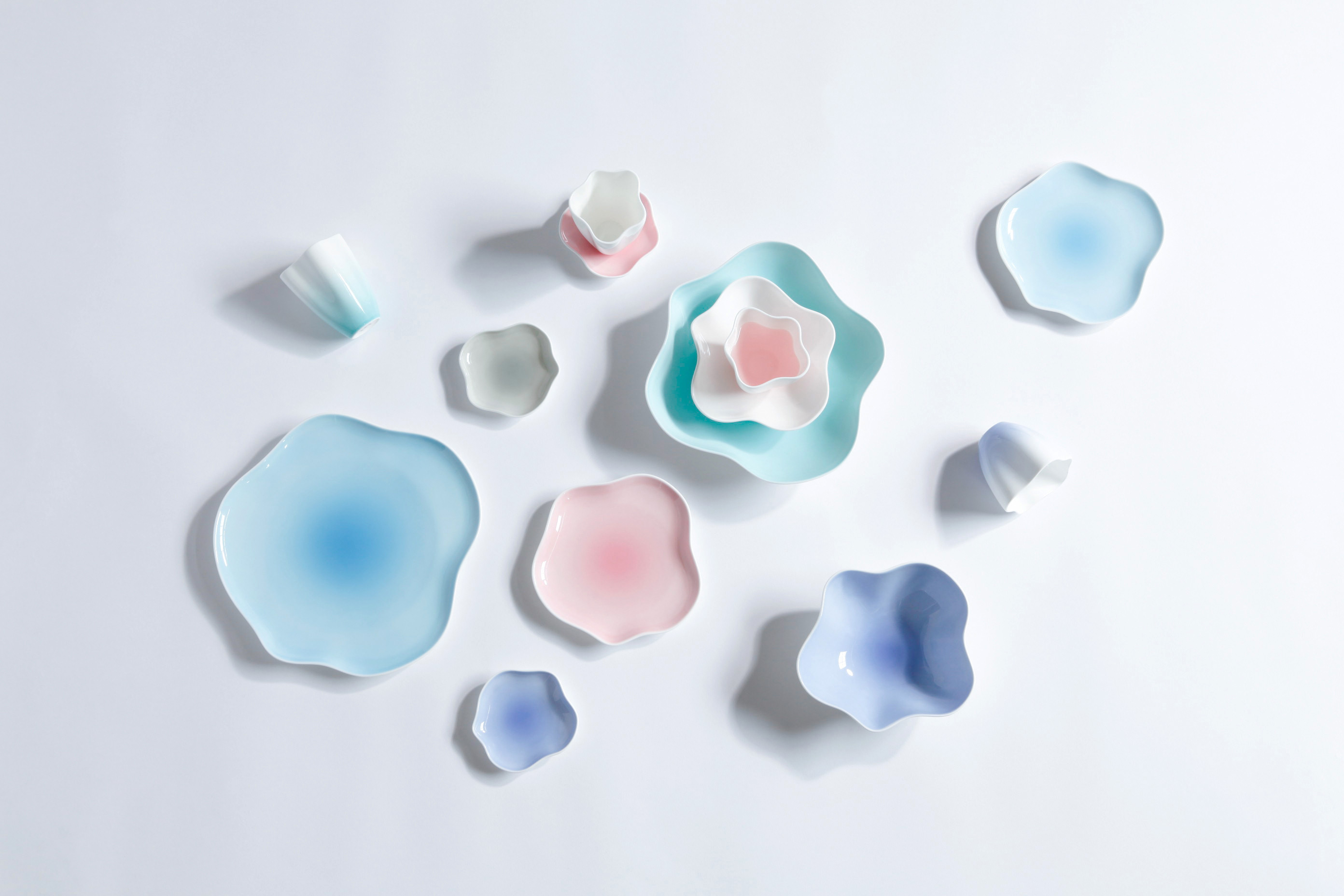 Blossom Tableware Range, Designed by Bodo Sperlein for Nikko, Japan