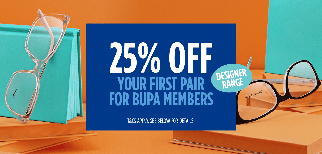 Buy Glasses Online 25 off first pair Bupa Optical