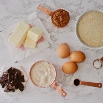 Fleur de Sel Salted Brownies Ingredients