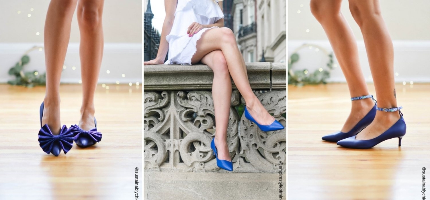 The Maya Kitten Heel with removable ankle strap & bow from VEERAH is a practical, everyday low heel. Ethically & sustainably made from vegan apple peel leather.