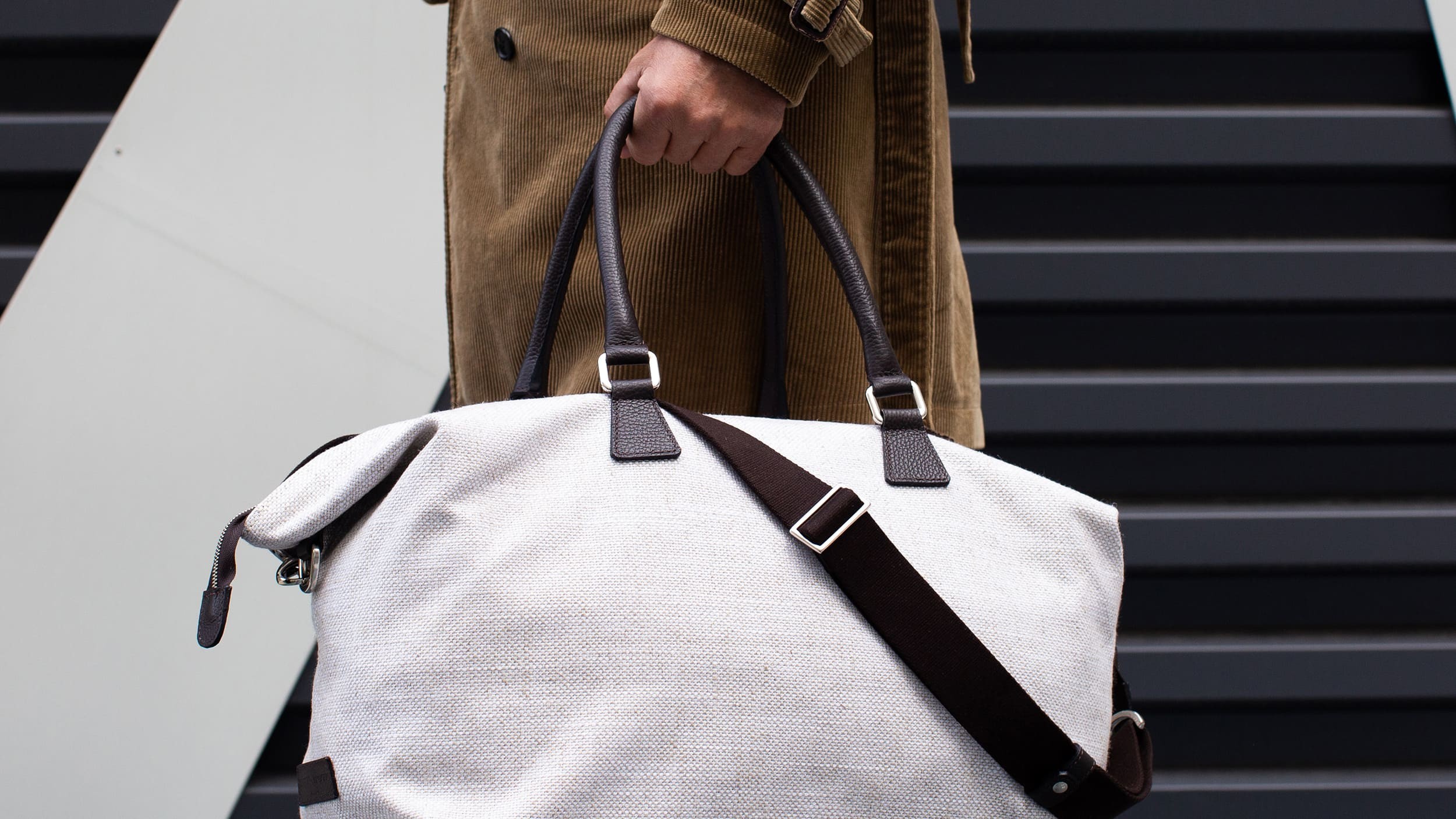 Borsone da viaggio in lino | Weekender Bag linen | Borsa Weekend