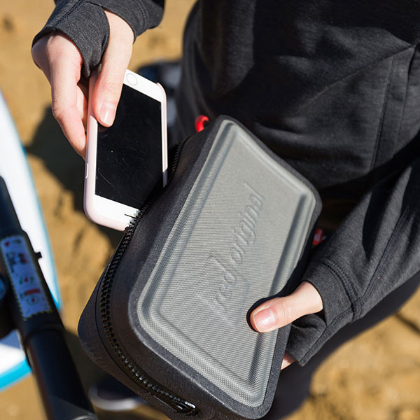 Using a Dry Pouch to store a mobile phone.