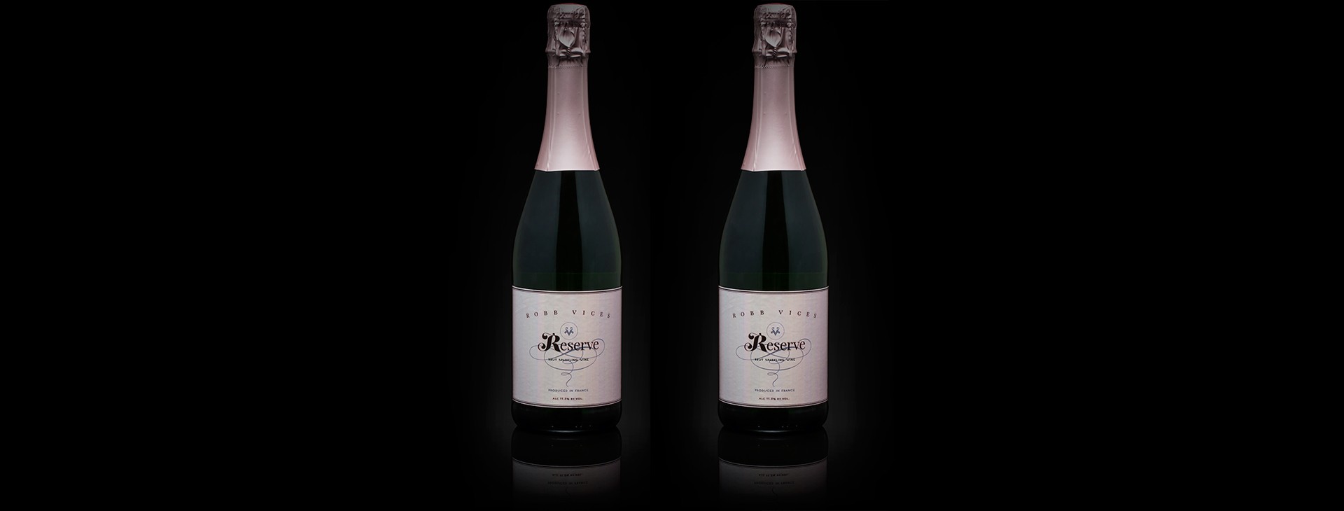 Robb Vices Reserve French Sparking Wine 2 Pack